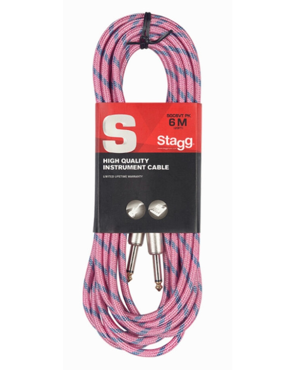 Інструментальний кабель STAGG N SGC6VT PK
