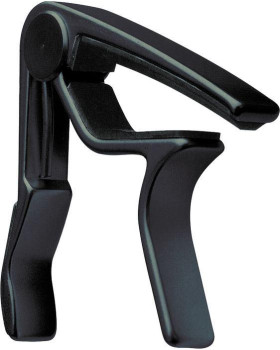 Каподастр DUNLOP 83CB TRIGGER CAPO ACOUSTIC CURVED BLACK-foto3