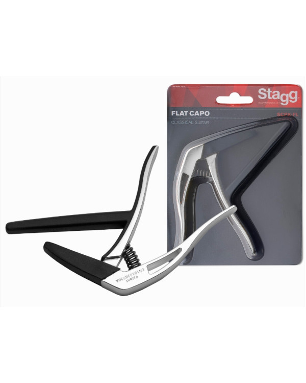 Каподастр STAGG G SCPX-FL CR
