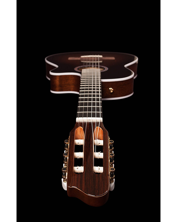 LA PATRIE 042630 - Arena Pro CW Bourbon Burst Crescent II with Bag (Made in Canada) - Класична гітара з вирізом і зв'язком