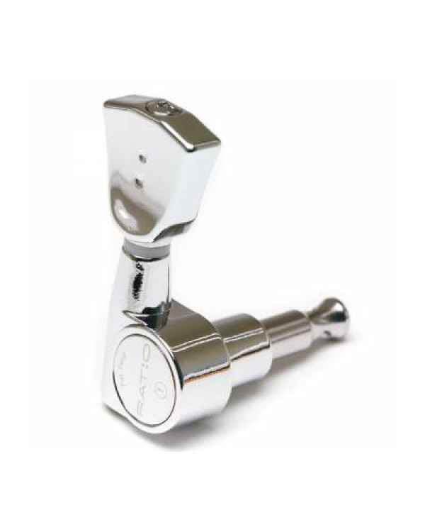 GRAPH TECH PRN-2341-C0 Ratio Electric 3+3 Vintage 2 Pin - Chrome Кілки для електрогітари