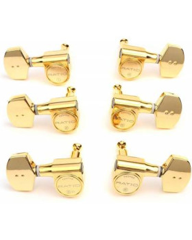 GRAPH TECH PRN-2411-GO Ratio Acoustic 3+3 Contemporary 2 Pin - Gold Кілки для гітари