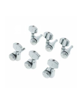 GRAPH TECH PRL-8311-C0 Electric Locking 3+3 Contemporary Chrome 2 Pin Кілки для електрогітари