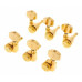 GRAPH TECH PRL-8311-G0 Electric Locking 3+3 Contemporary Gold 2 Pin Кілки для електрогітари