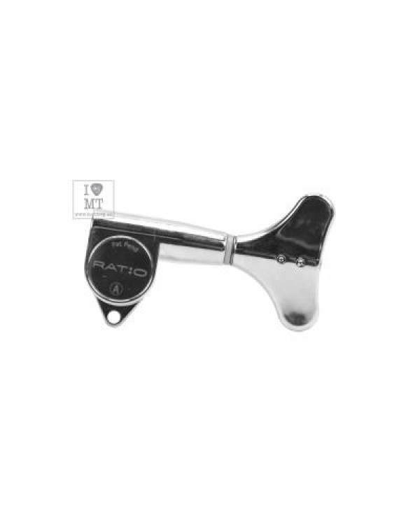 GRAPH TECH PRB-4400-CO Bass Ratio 4 in line Y key Chrome Кілки для бас-гітари