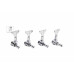 GRAPH TECH PRB-4400-CO Bass Ratio 4 in line Y key Chrome Кілки для бас-гітари
