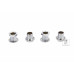 GRAPH TECH PRB-4400-CO Bass Ratio 4 in line Y key Chrome Кілки для бас-гітари
