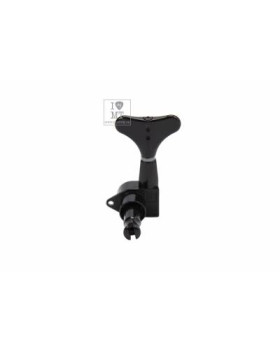 GRAPH TECH PRB-4400-BO Bass Ratio 4 in line Y key Black Кілки для бас-гітари-foto4