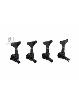 GRAPH TECH PRB-4400-BO Bass Ratio 4 in line Y key Black Кілки для бас-гітари-foto2