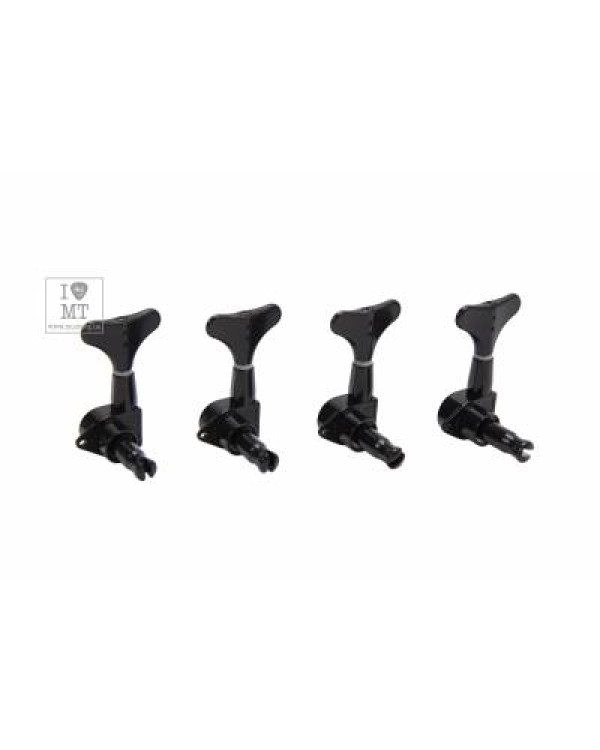 GRAPH TECH PRB-4400-BO Bass Ratio 4 in line Y key Black Кілки для бас-гітари