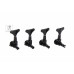 GRAPH TECH PRB-4400-BO Bass Ratio 4 in line Y key Black Кілки для бас-гітари