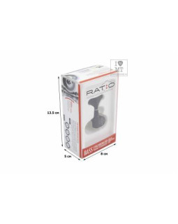 GRAPH TECH PRB-4400-BO Bass Ratio 4 in line Y key Black Кілки для бас-гітари-foto8