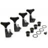 GRAPH TECH PRB-4400-BO Bass Ratio 4 in line Y key Black Кілки для бас-гітари