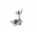 GRAPH TECH PRN-3411-N0 Acoustic 3+3 Skeleton Button Nickel Кілки для гітари