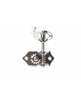 GRAPH TECH PRN-3411-N0 Acoustic 3+3 Skeleton Button Nickel Кілки для гітари