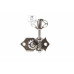 GRAPH TECH PRN-3411-N0 Acoustic 3+3 Skeleton Button Nickel Кілки для гітари