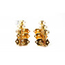 GRAPH TECH PRN-3411-G0 Acoustic 3+3 Skeleton Button Gold Кілки для гітари