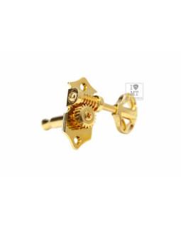 GRAPH TECH PRN-3411-G0 Acoustic 3+3 Skeleton Button Gold Кілки для гітари-foto3