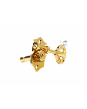 GRAPH TECH PRN-3411-G0 Acoustic 3+3 Skeleton Button Gold Кілки для гітари-foto3