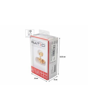 GRAPH TECH PRN-3411-G0 Acoustic 3+3 Skeleton Button Gold Кілки для гітари-foto6