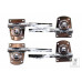 FENDER BASS TUNING MACHINES STANDARD-HIGHWAY ONE SERIES CHROME (4) Кілки для бас-гітари