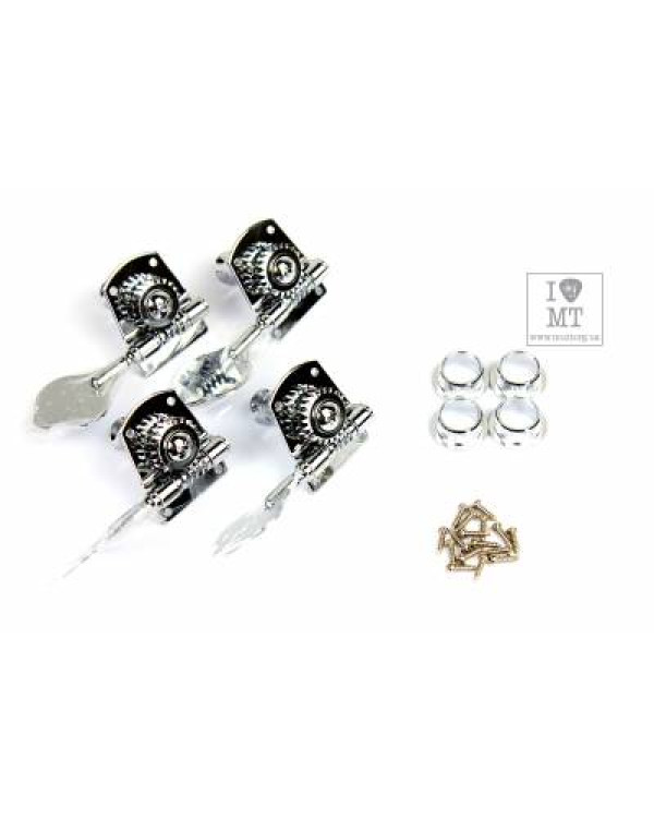 FENDER BASS TUNING MACHINES STANDARD-HIGHWAY ONE SERIES CHROME (4) Кілки для бас-гітари