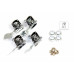 FENDER BASS TUNING MACHINES STANDARD-HIGHWAY ONE SERIES CHROME (4) Кілки для бас-гітари