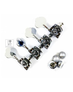 FENDER BASS TUNING MACHINES STANDARD-HIGHWAY ONE SERIES CHROME (4) Кілки для бас-гітари-foto2