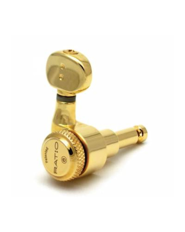 GRAPH TECH PRL-8731-G0 Electric Locking 6 In-line Classic Gold 2 Pin Кілки для гітари