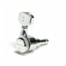 GRAPH TECH PRL-9721-C0 Staggered Electric Locking 6 In-line Chrome 2 Pin Кілки для гітари