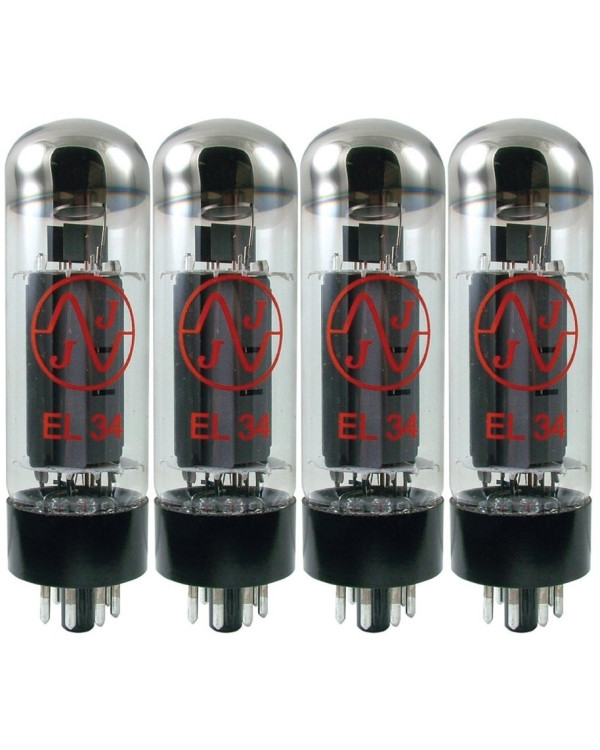 Лампа для підсилювача JJ ELECTRONIC EL34 (підібрана 4-ка)