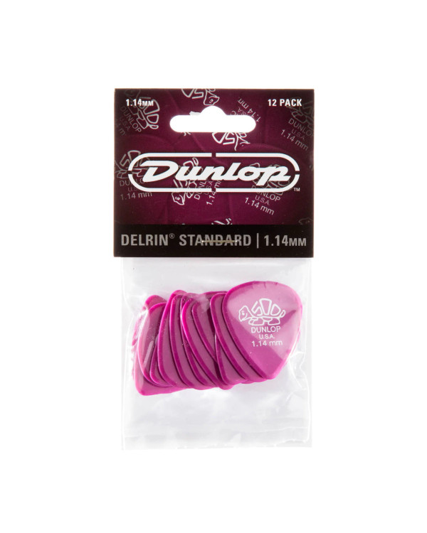 Медіатор DUNLOP DELRIN 500 PICK 1.14MM