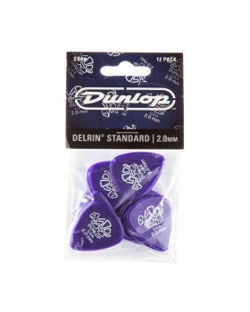 Медіатор DUNLOP DELRIN 500 PICK 2.0MM-foto3