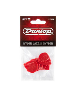 Набір медіаторів DUNLOP JAZZ III NYLON PICK-foto3
