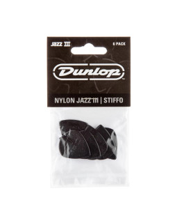 Набір медіаторів DUNLOP JAZZ III STIFFO PICK-foto3