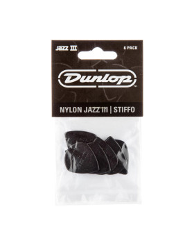 Набір медіаторів DUNLOP JAZZ III STIFFO PICK-foto3
