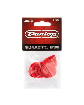 Набір медіаторів DUNLOP JAZZ III NYLON PICK-foto2