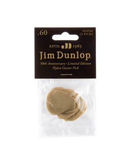Набір медіаторів DUNLOP 50TH ANNIVERSARY NYLON STANDARD PICK .60MM-foto3