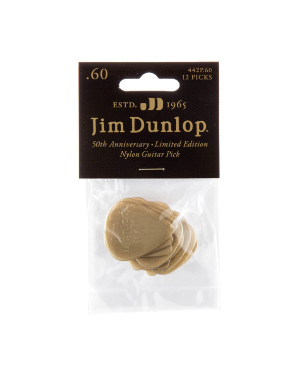 Набір медіаторів DUNLOP 50TH ANNIVERSARY NYLON STANDARD PICK .60MM