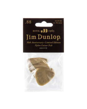 Набір медіаторів DUNLOP 50TH ANNIVERSARY NYLON STANDARD PICK .88MM-foto3