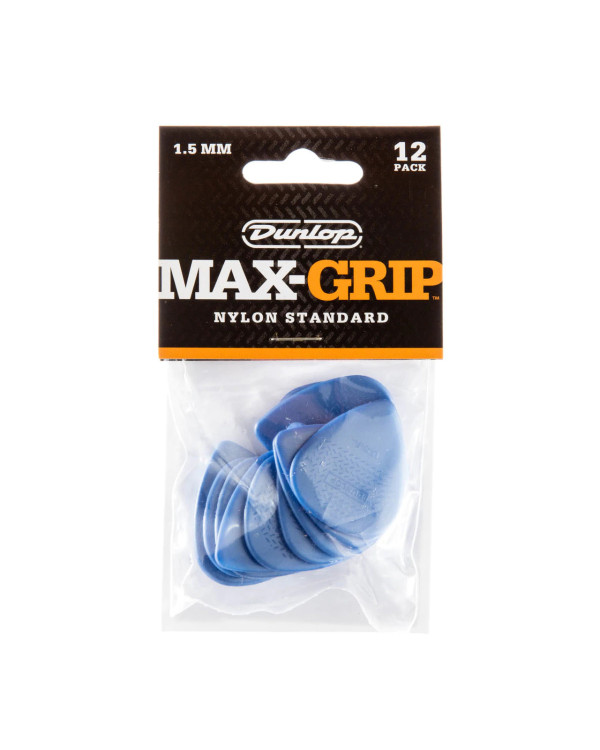 Набір медіаторів DUNLOP MAX-GRIP NYLON STANDARD PICK 1.5MM