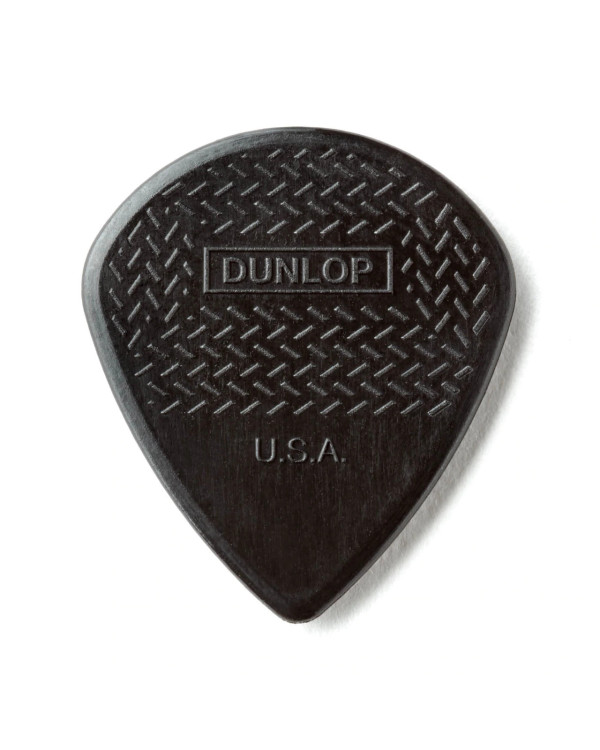 DUNLOP 471P3S NYLON Jazz Max Grip 3S-Black, Набір медіаторів, 6 шт.