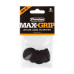 DUNLOP 471P3S NYLON Jazz Max Grip 3S-Black, Набір медіаторів, 6 шт.
