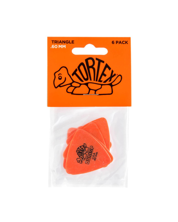 Набір медіаторів DUNLOP TORTEX TRIANGLE PICK .60MM
