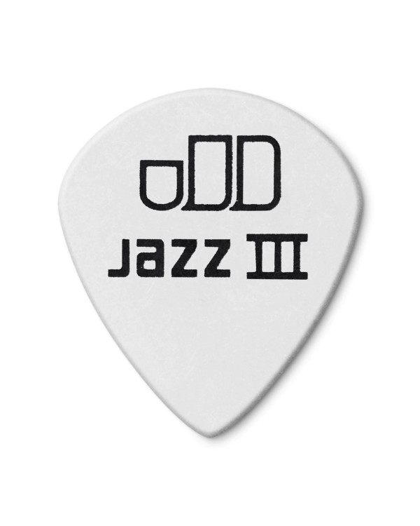 Набір медіаторів DUNLOP TORTEX WHITE JAZZ III PICK 1.0MM