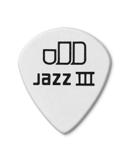 Набір медіаторів DUNLOP TORTEX WHITE JAZZ III PICK 1.35MM-foto2