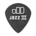Набір медіаторів DUNLOP TORTEX PITCH BLACK JAZZ III PICK .73MM