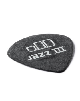 Набір медіаторів DUNLOP 482P.88 TORTEX PITCH BLACK JAZZ PLAYERS PACK 0.88-foto4