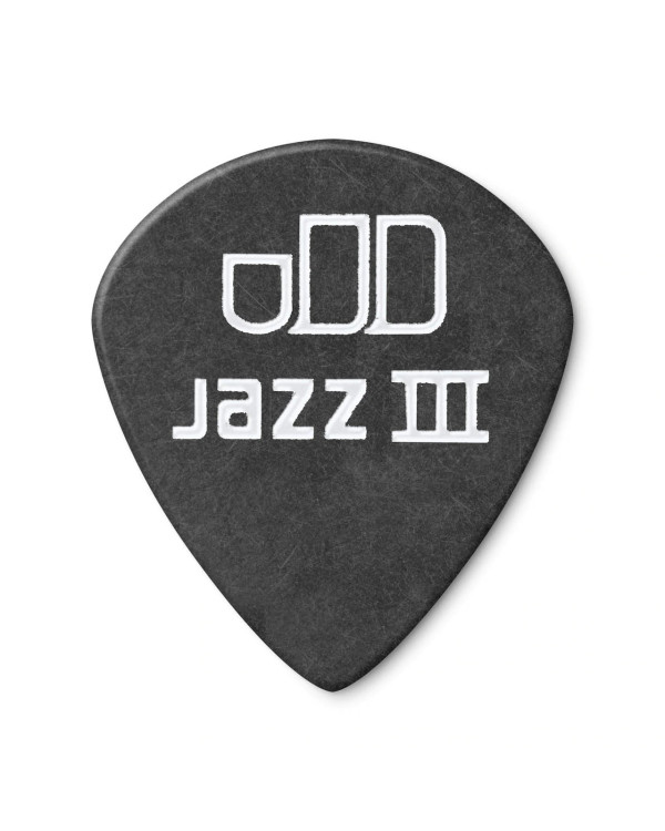Набір медіаторів DUNLOP TORTEX PITCH BLACK JAZZ III PICK 1.0MM