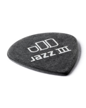 Набір медіаторів DUNLOP TORTEX PITCH BLACK JAZZ III PICK 1.0MM-foto4
